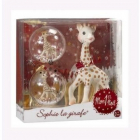 Set cadou Primul meu Craciun Girafa Sophie Crem