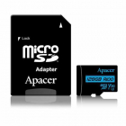 Card microSDXC UHS I U3 V30 Apacer 128GB R100 cu adaptor SD