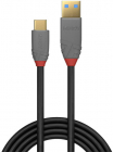 Cablu periferice LINDY Anthra USB 3 1 Male tip A USB Male tip C 1 5m n