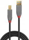 Cablu periferice LINDY Anthra USB 3 0 Male tip A USB 3 0 Male tip B 5m