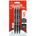 Gel Pen Sharpie S Gel Black 3 pcs