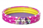 Piscina Minnie Mouse gonflabila pentru copii 2 ani 122 x 25 cm 140 lit