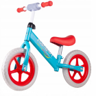 Bicicleta fara pedale 12 inch PushSport AlbastruRosu