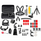 Set 52 accesorii camera sport GoPro Geanta transport iUni Kit9
