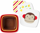 Set 3 cutii pentru pranz Zoo Maimutica Skip Hop