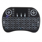 Tastatura Iluminata Wireless Techstar R i8 RGB Play Air Mouse cu Touch