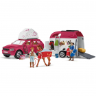 Jucarie Horse Club 42535 Horse Adventure w Car Trailer