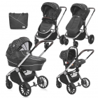 Carucior 3 in 1 Ramona silver stripe