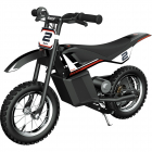 Motocicleta electrica pentru copii 7 ani Razor MX125 Dirt Rocket Negru