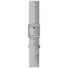 Curea smartwatch Silicone Wristband 18mm w Silver buckle pentru Scanwa