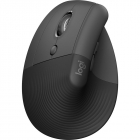 Mouse Lift Left Vertical Ergonomic Graphite Black