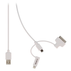 Cablu alimentare si sincronizare USB 2 0 A tata micro B tata cu adapto