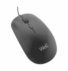 Mouse optic Well MU004 USB negru