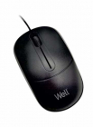 Mouse optic Well MU005 USB negru