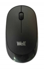 Mouse wireless Well MW104 negru