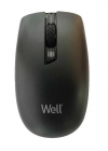 Mouse wireless Well MW105 negru