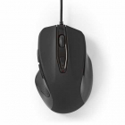 Mouse optic cu fir Nedis 800 3200 DPI 6 butoane negru