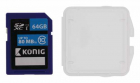 Card de memorie Konig SDXC clasa 10 64GB