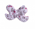 Perna bebelusi Butterfly Minky Teepee Pink