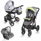 Carucior Vessanti Crooner 3 in 1 GreenGray