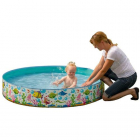 Piscina Sea World cu perete rigid 150x25 cm