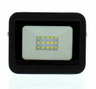 Proiector LED 10W 800lm IP65 6500K negru Well