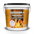 Ignifugant pentru lemn SETISTOP S incolor gri deschis 4 kg