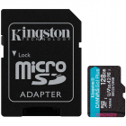 Kingston 128GB microSDXC Canvas Go Plus 170R A2 U3 V30 Card ADP EAN 74