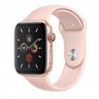 Curea din silicon pentru Apple Watch 42 44 45 mm Orange Pink