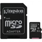 Kingston 128GB microSDXC Canvas Select Plus 100R A1 C10 Card ADP EAN 7