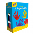 6 Finger Paints Washable Galt Acuarele Lavabile pentru Pictat cu Mana