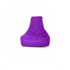 Fotoliu tip para Big Bean Bag textil umplut cu perle polistiren mov