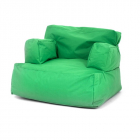 Fotoliu Big Bean Bag textil umplut cu perle polistiren verde