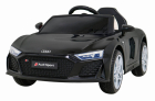 Masinuta electrica 12V cu scaun din piele si roti EVA Audi R8 Black