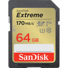 Card Extreme R170 W80 SDXC 64GB UHS I U3 Clasa 10