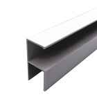 Profil aluminiu anodizat mat 3 m