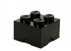 Cutie depozitare LEGO 4 negru