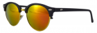 Ochelari de soare Clubmaster Retro II Portocaliu cu reflexii Auriu