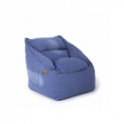 Fotoliu Big Jean Bean Bag textil tip jolly jeans umplut cu perle polis