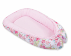 Babynest bebelusi pentru dormit Hummingbirds in Flowers Pink