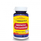 Hepato Curcumin95 Herbagetica capsule Ambalaj 120 capsule