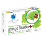 Ginkgo Biloba Helcor 80 mg Ambalaj 30 30 comprimate