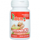 Vitamina K2 Ca D3 Adams Vision Ambalaj 30 capsule