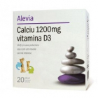 Calciu cu vitamina D3 orosolubil 20 plicuri Alevia Ambalaj 20 plicuri