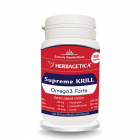 Krill Oil Supreme Omega 3 Forte 60 capsule Herbagetica Ambalaj 60 caps