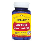 Artro Curcumin95 Herbagetica capsule Ambalaj 120 capsule Concentratie 