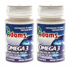 Omega 3 ulei de peste Adams Vision capsule Concentratie 1000 mg Ambala