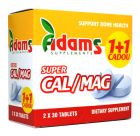 Super Calciu Magneziu Adams Vision Ambalaj 100 tablete Concentratie 50