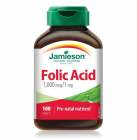 Acid Folic 1 mg Jamieson 100 tablete TIP PRODUS Suplimente alimentare 