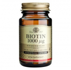 Biotin 1000 mcg Solgar 50 capsule TIP PRODUS Suplimente alimentare Con